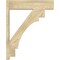Ekena Millwork Merced Block Rough Sawn Outlooker, Douglas Fir, 8"W x 32"D x 40"H OUT08X32X40MRC05RDF - alternate 3